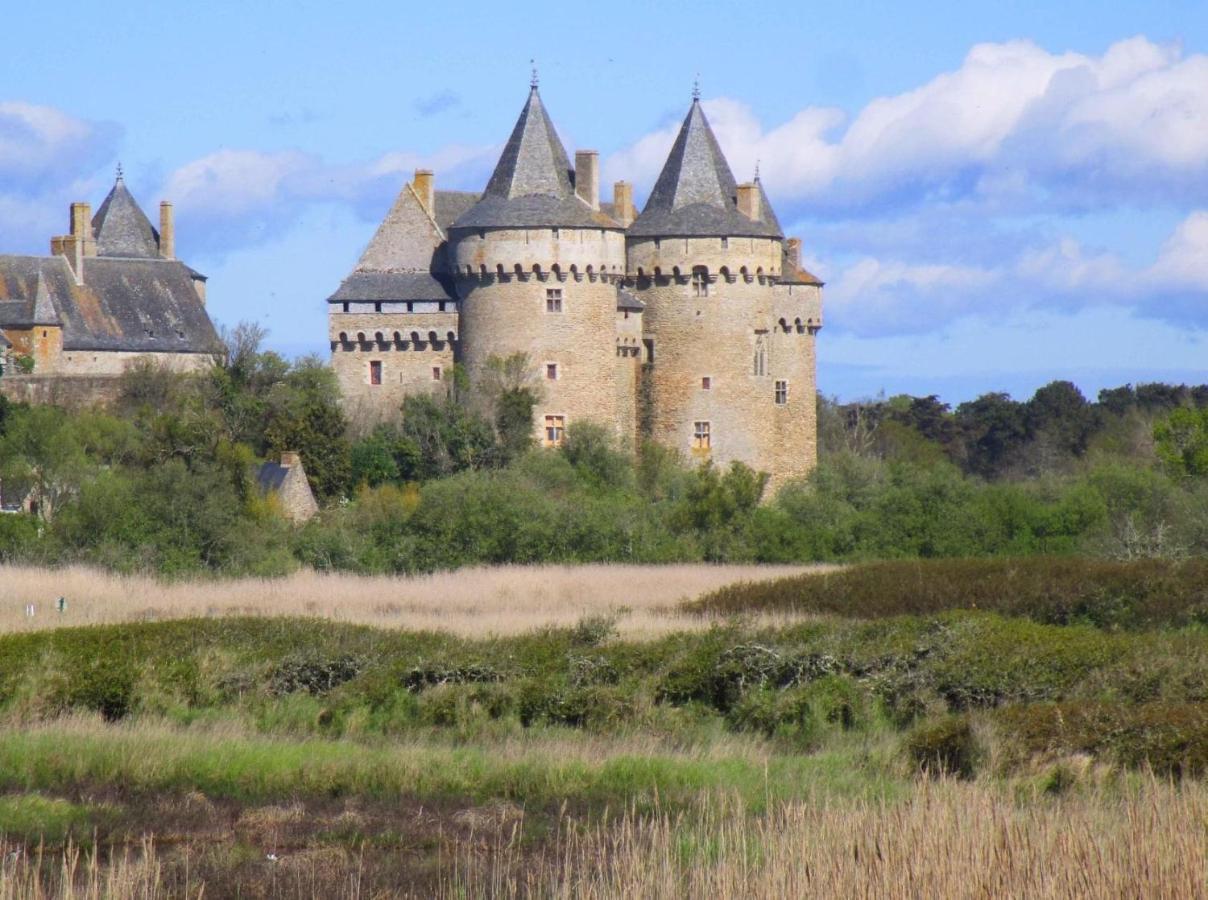 Maison 8 pers en bord de mer avec piscine chauffée toute l'année, spa et hamman Surzur Extérieur photo