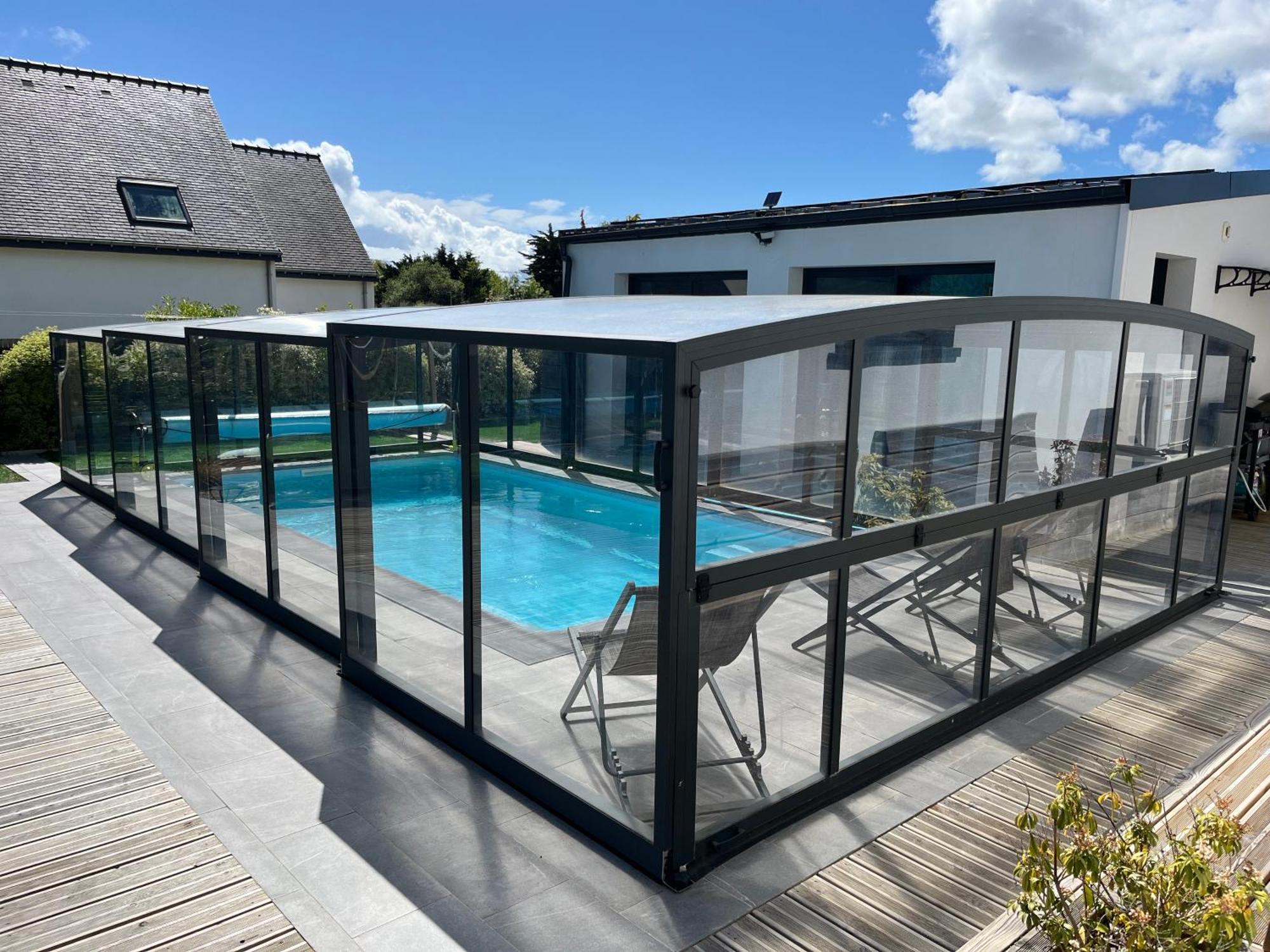 Maison 8 pers en bord de mer avec piscine chauffée toute l'année, spa et hamman Surzur Extérieur photo